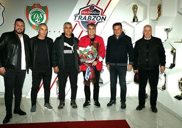 Şenol Güneş'ten Hekimoğlu Trabzon'a ziyaret!