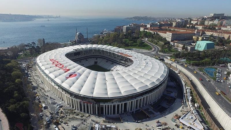 Vodafone Arena’nın son durumu havadan görüntülendi