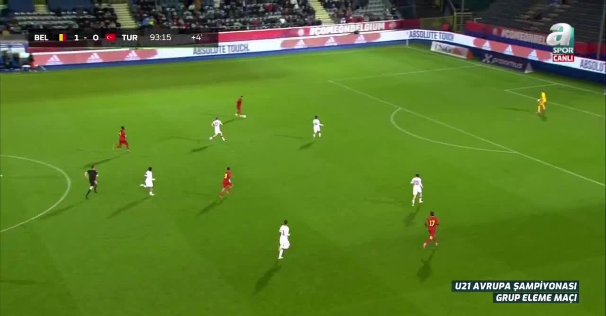 GOL | Belçika U21 2-0 Türkiye U21