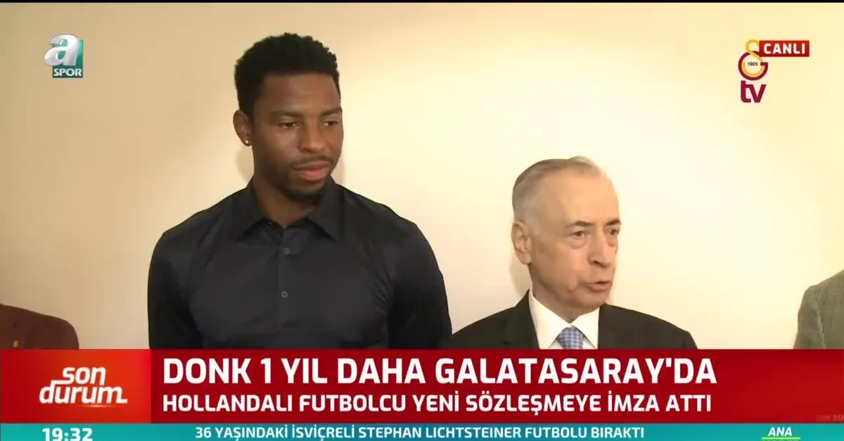 Ryan Donk 1 yıl daha Galatasaray'da