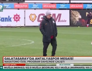 Galatasaray'da Antalyaspor mesaisi