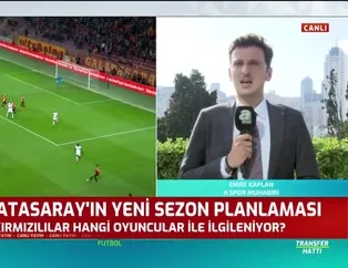 Galatasaray'ın yeni sezon planlaması