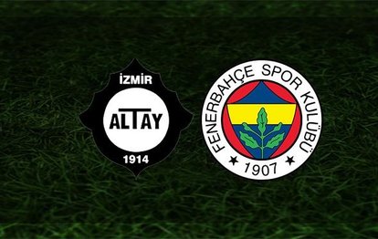 Altay - Fenerbahçe maçı ne zaman, saat kaçta ve hangi kanalda? Muhtemel 11’ler... | Süper Lig