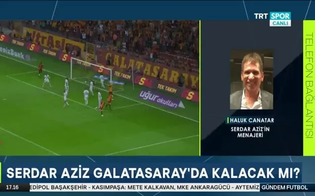 Serdar Aziz'in menajerinden flaş açıklama