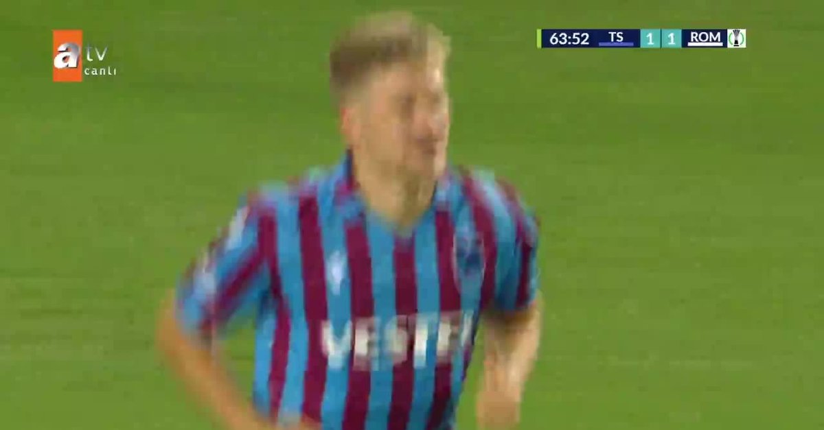GOL | Trabzonspor 1-1 Roma