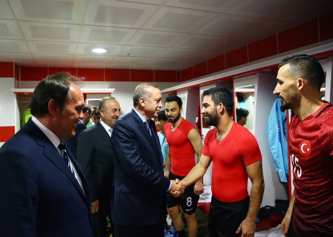 Cumhurbaşkanı Erdoğan, Antalya Stadı’nda