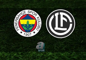 Fenerbahçe - Lugano maçının tüm bilgileri