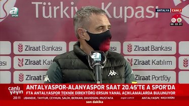 Ersun Yanal Antalyaspor - Alanyaspor maçı öncesi konuştu! "Futbol adına gerekeni yapacağız"