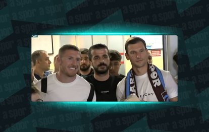 Trabzonspor’un yeni transferleri Lundstram ve Barisic şehre geldi!