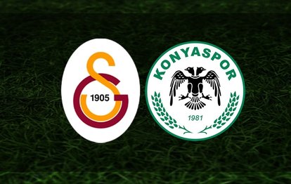 Galatasaray-Konyaspor | İlk 11’ler belli oldu