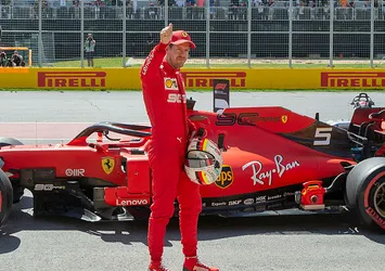Kanada'da pole pozisyonu Vettel'in