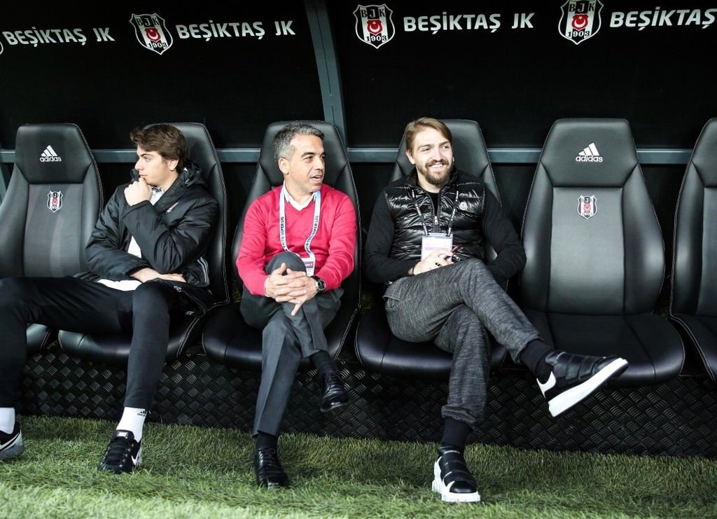 Beşiktaş-Akhisar Belediyespor karşılaşmasından kareler