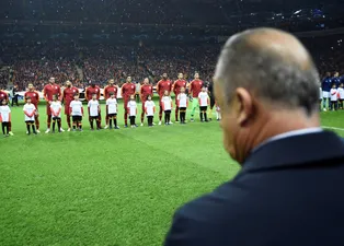 Galatasaray - Schalke maçından kareler