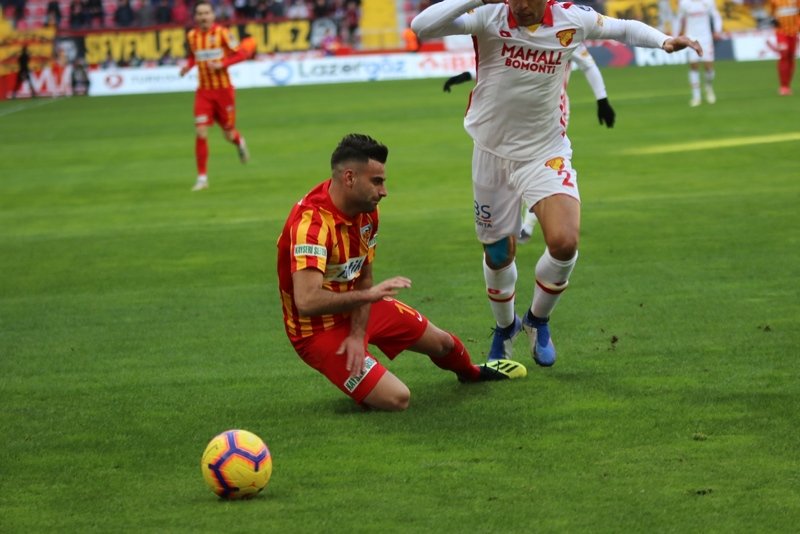 Kayserispor - Göztepe maçından kareler