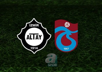 Altay - Trabzonspor maçı | CANLI