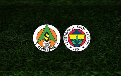 Alanyaspor Fenerbahçe maçı CANLI