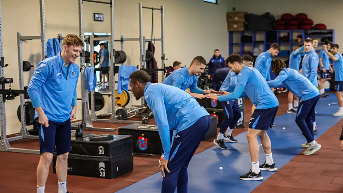 Trabzonspor kuvvet çalıştı!