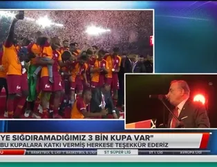 "Müzeye sığdıramadığımız 3 bin kupa var"