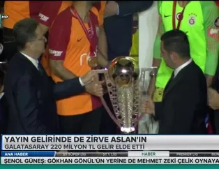 Yayın gelirinde zirve Aslan'ın
