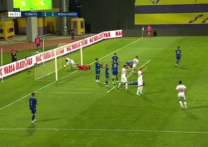 GOL | Türkiye U21 1-1 Bosna Hersek U21