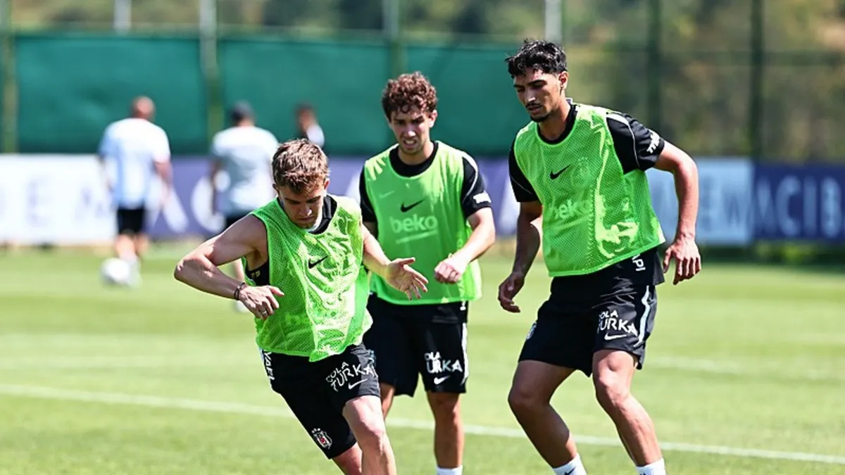 Beşiktaş, Slovakya'daki ilk antrenmanını yaptı!