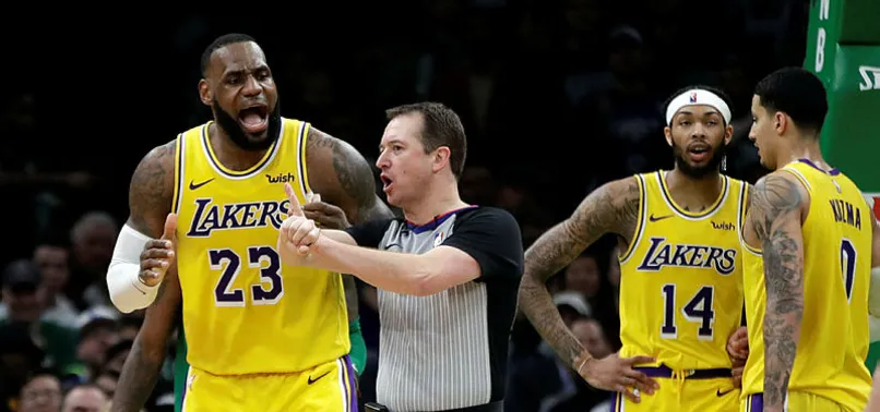 Lakers son saniye basketiyle kazandı