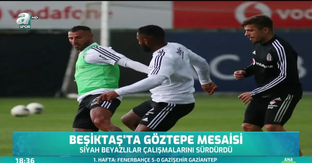 Beşiktaş'ta Göztepe mesaisi