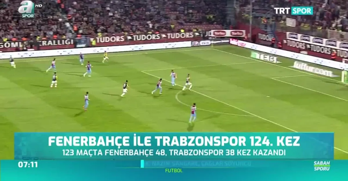 Fenerbahçe ile Trabzonspor 124. kez