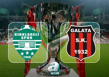 Kırklarelispor-Galata SK maçı saat kaçta?