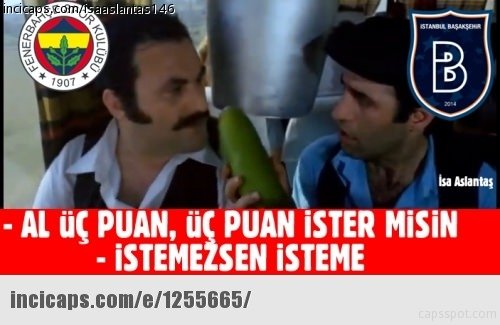 Başakşehir - Fenerbahçe maçı capsleri!