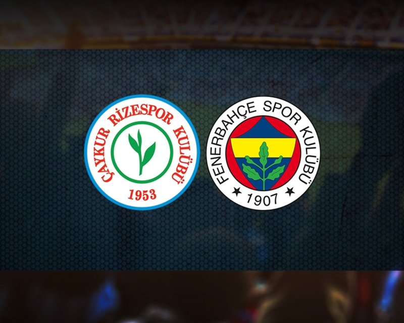 Çaykur Rizespor - Fenerbahçe maçı ne zaman, saat kaçta ve hangi kanalda? Muhtemel 11’ler