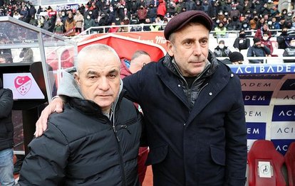 Trabzonspor - Sivasspor maçı öncesinde Abdullah Avcı ve Rıza Çalımbay konuştu