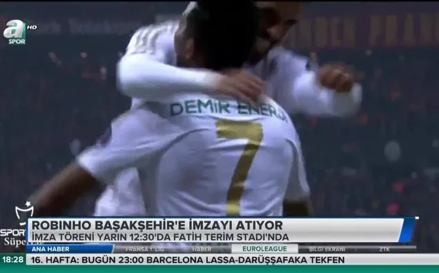 Robinho Başakşehir'e imzayı atıyor