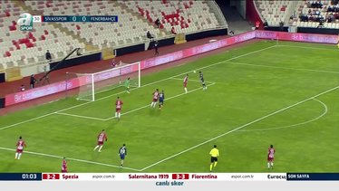 Sivasspor 0-0 Fenerbahçe (MAÇ SONUCU-ÖZET) Sivas'ta sessiz gece! (Özeti izleyin)