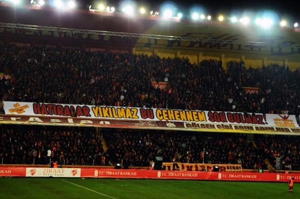 Galatasaray taraftarından Ali Sami Yen paylaşımı