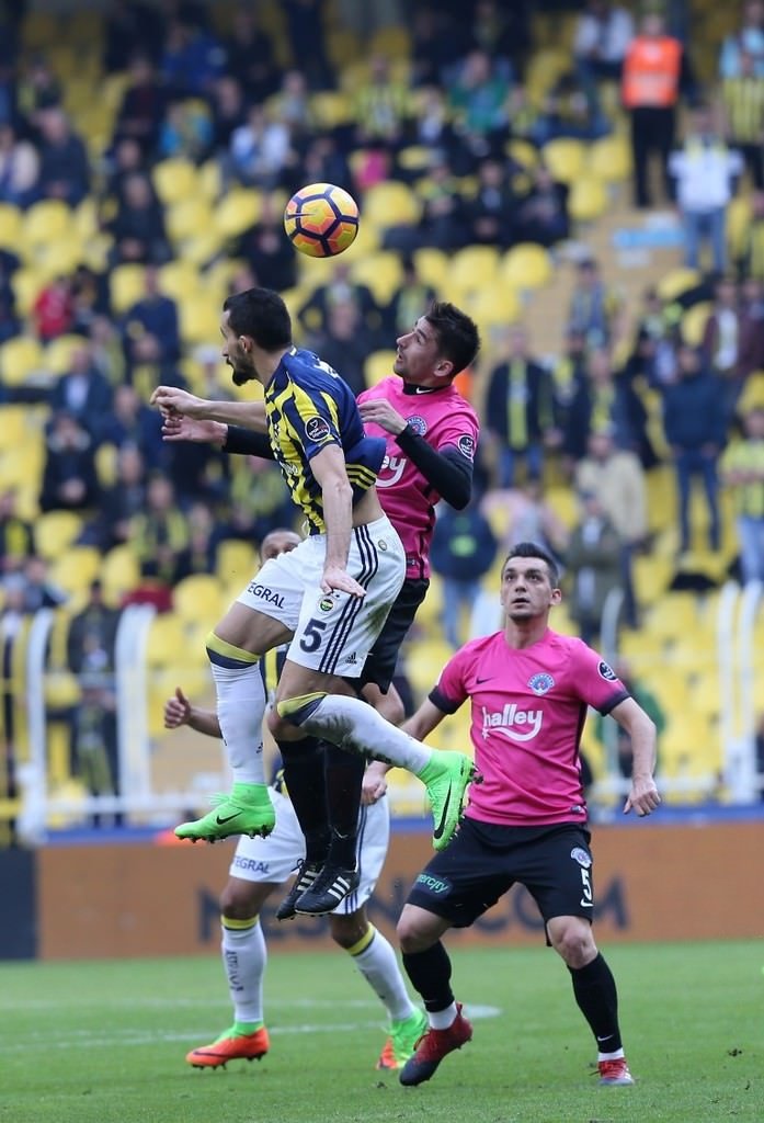 Fenerbahçe - Kasımpaşa maçından kareler