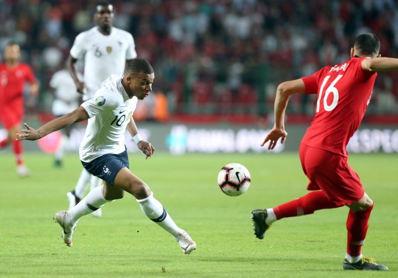 Türkiye - Fransa maçından kareler...