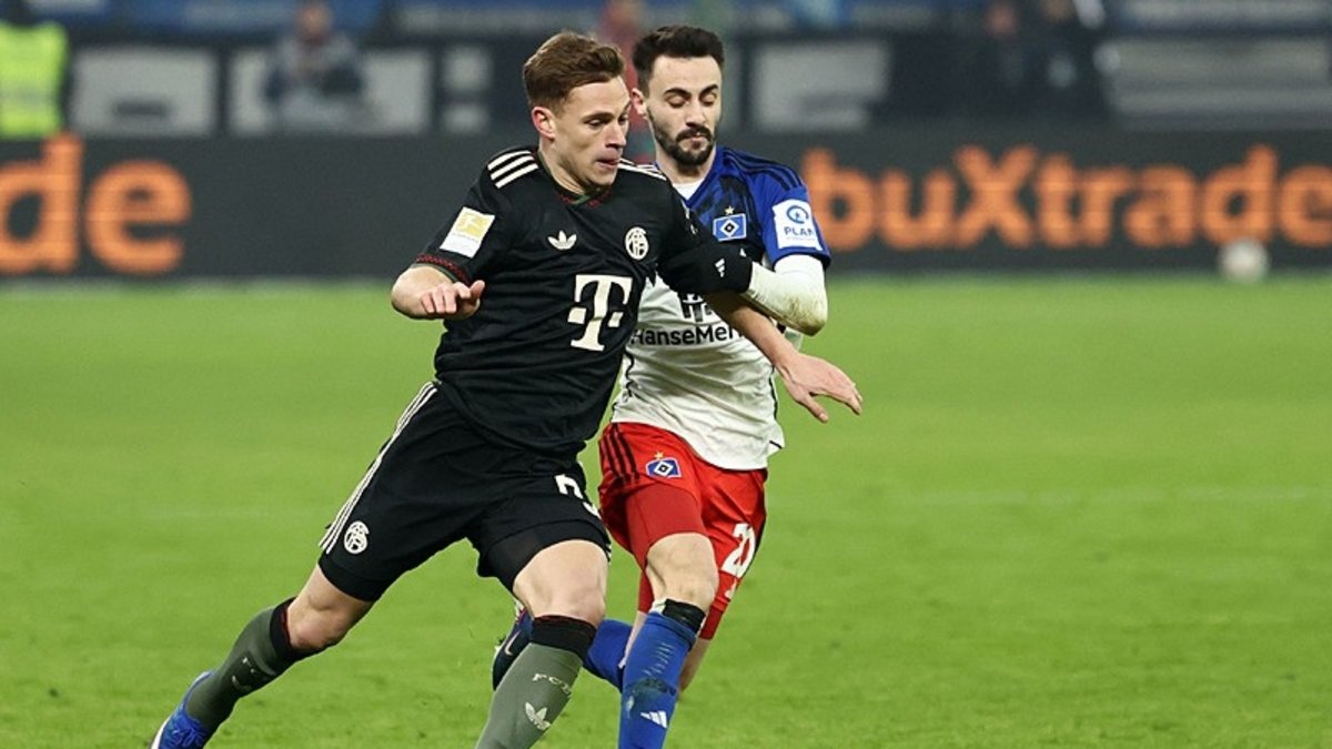 Bayern Münih'e Hamburg çelmesi