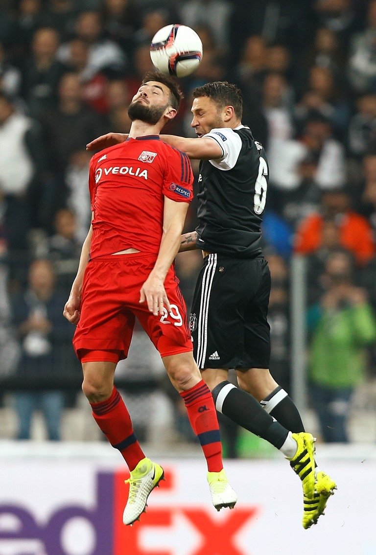 Beşiktaş - O.Lyon maçından kareler