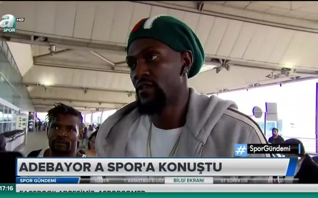 Adebayor: Biraz hayal kırıklığına uğradık