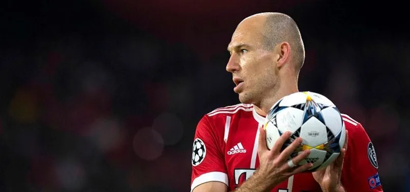 Arjen Robben sezonun ilk yarısını kapattı