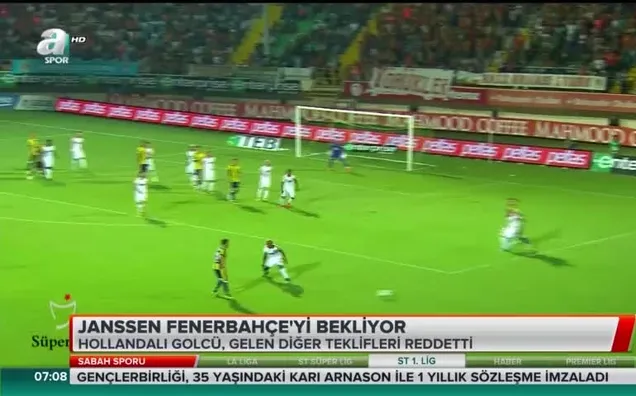 Janssen Fenerbahçe'yi bekliyor