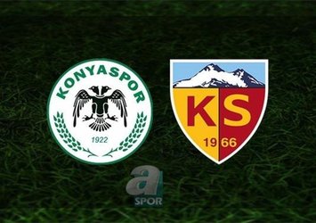 Konyaspor - Kayserispor | CANLI