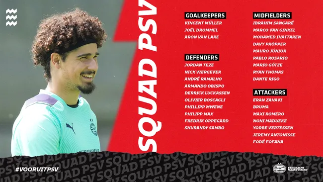 Son dakika spor haberi: Galatasaray'ın rakibi PSV Eindhoven'ın kamp kadrosunda Denzel Dumfries ve Donyell Malen yer almadı! - 1