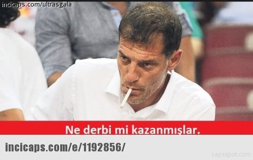 İşte derbi caps’leri