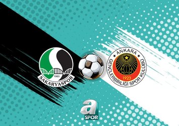 Sakaryaspor-Gençlerbirliği maçı bilgileri