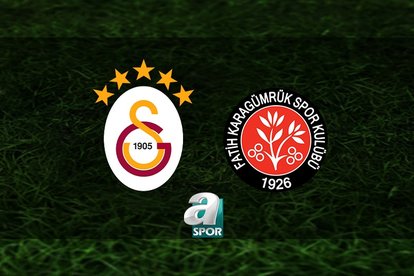 Galatasaray-F. Karagümrük | CANLI