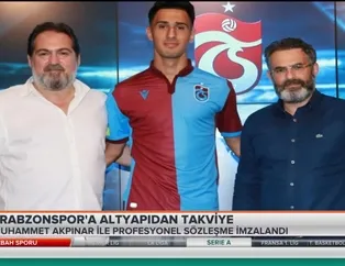 Trabzonspor'a altyapıdan takviye