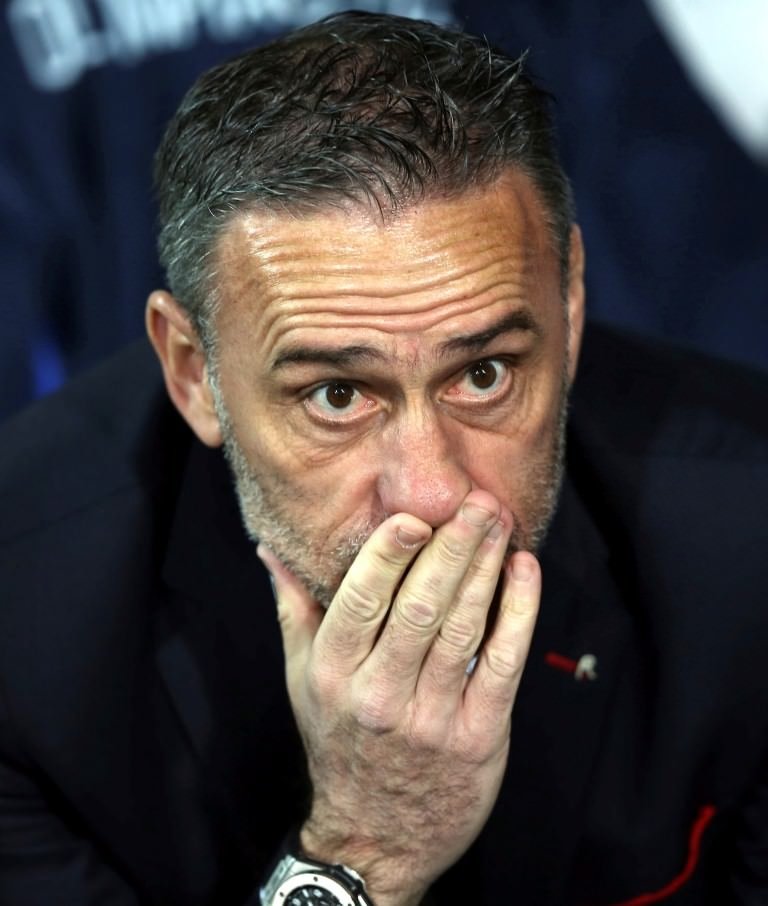 Osmanlıspor - Olympiakos maçından kareler