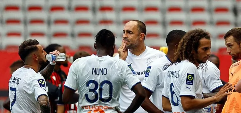 Nice 0-3 Marsilya (MAÇ SONUCU-ÖZET) Fransa'da Tudor'un eli bükülmüyor!